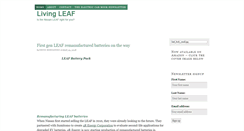 Desktop Screenshot of livingleaf.info