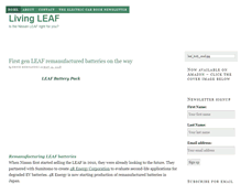 Tablet Screenshot of livingleaf.info